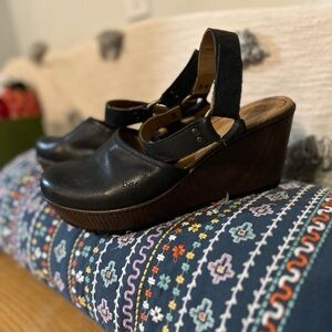 BOC Born Wedge Heel - Black - Size W 10